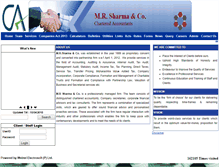 Tablet Screenshot of camrsharma.com